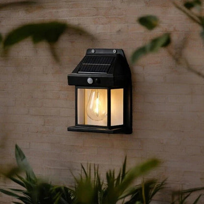 Motion Sensor Outdoor Solar Light with Warm White LED and Auto On Off Function