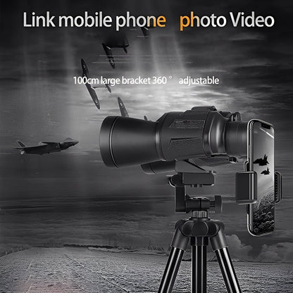 Long Range Binoculars 20x Magnification with BAK4 Prism and Smartphone Adapter