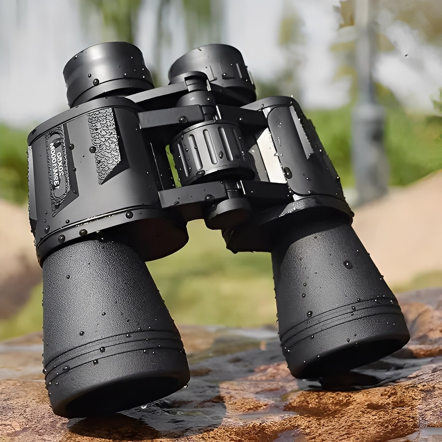 Long Range Binoculars 20x Magnification with BAK4 Prism and Smartphone Adapter