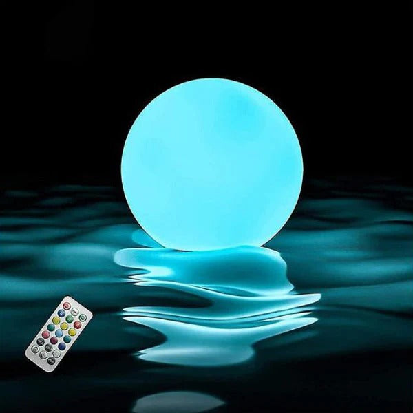 Floating LED Pool Lamp with Color Changing Lights and Remote Control
