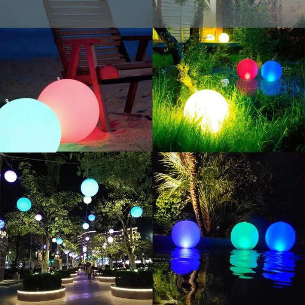 Floating LED Pool Lamp with Color Changing Lights and Remote Control