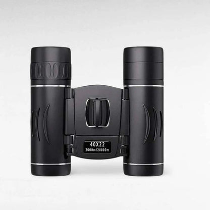 40x Magnification Compact Binoculars with Multi-Coated HD Glass and Prism Optics