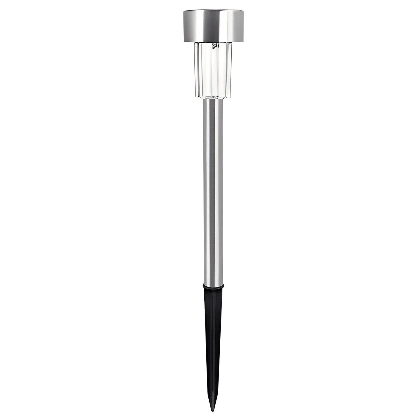 Solar Pathway Lights with Automatic Sensor and Stainless Steel Stakes, Set of 10