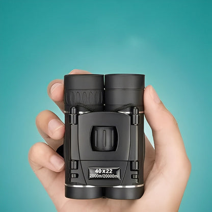 40x22 Magnification Binoculars with Coated Lenses and Carrying Pouch