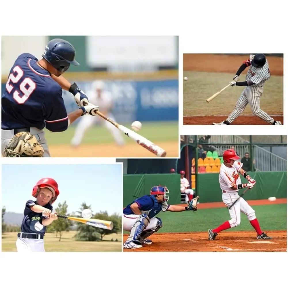 Aluminum Baseball Bat with Textured Grip and 20 Inch Length, 1.2 Pound