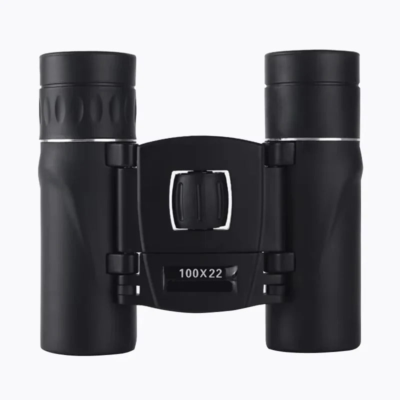 Foldable Binoculars 100x22 with BAK4 Prism System and Fully Coated Lenses