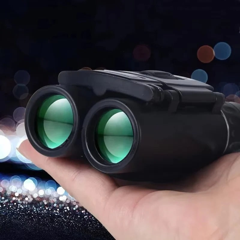 Foldable Binoculars 100x22 with BAK4 Prism System and Fully Coated Lenses