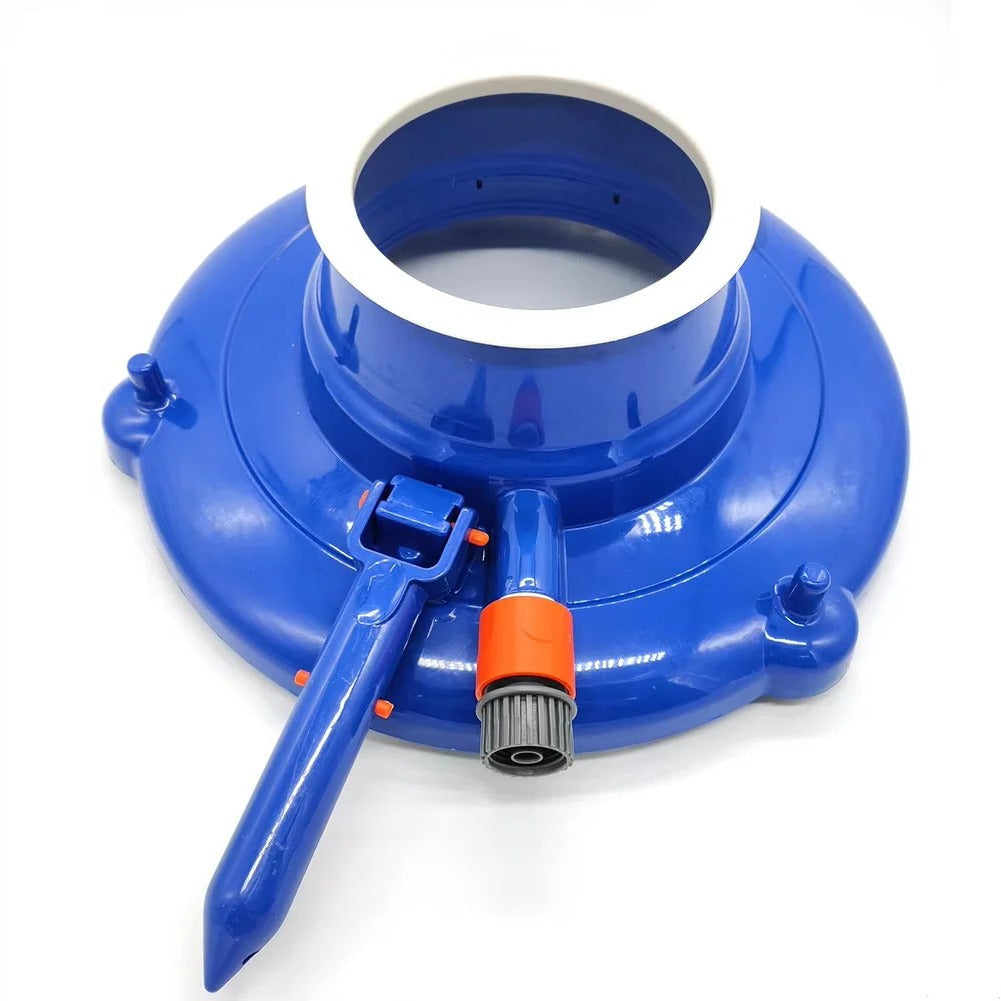 Handheld Pool Vacuum with Push Button Activation and Debris Collection for Spas and Fountains