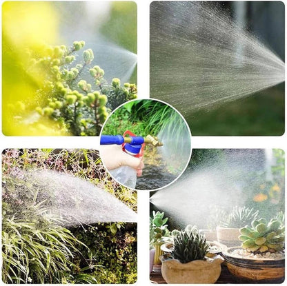 Hand Pump Bottle Sprayer with Dual Nozzles and 360 Degree Rotation, 16ft Reach