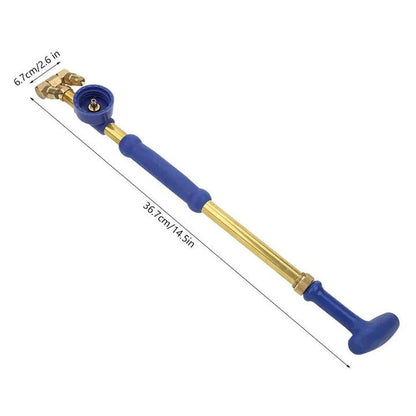 Hand Pump Bottle Sprayer with Dual Nozzles and 360 Degree Rotation, 16ft Reach