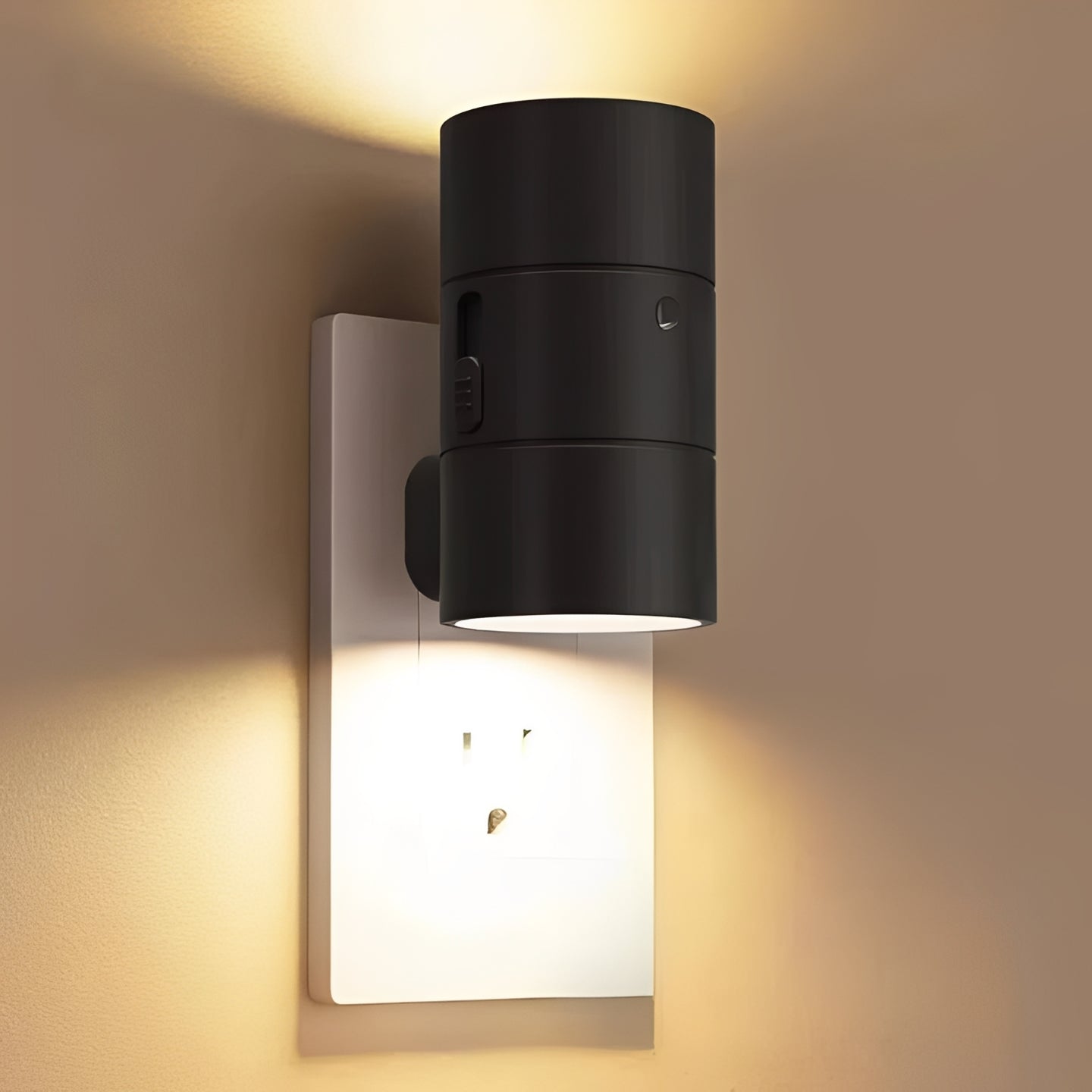 LED Night Light with Automatic Dusk Sensor and Dual Brightness Modes