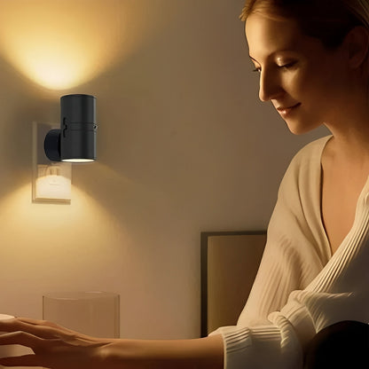 LED Night Light with Automatic Dusk Sensor and Dual Brightness Modes