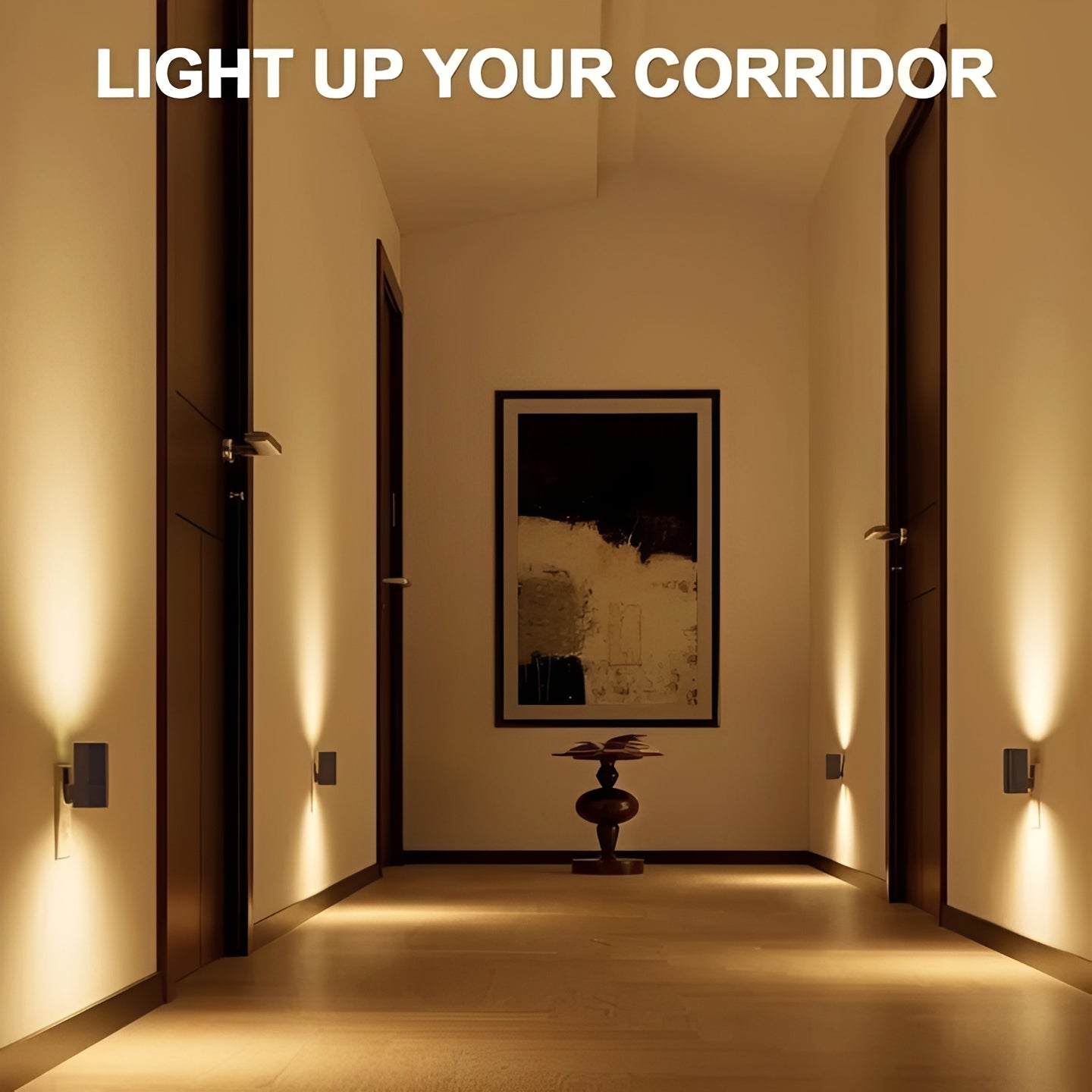 LED Night Light with Automatic Dusk Sensor and Dual Brightness Modes