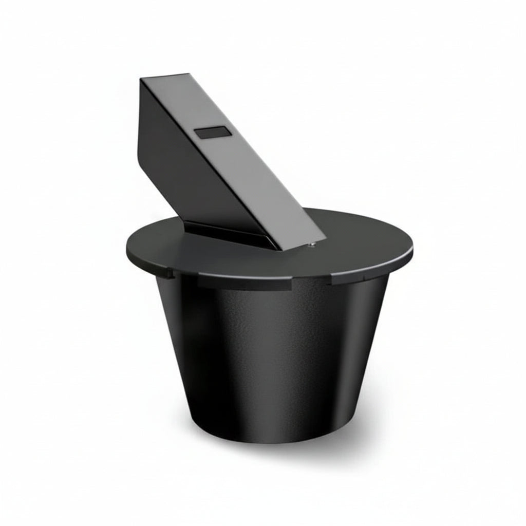 Sealed Grease Collector with Reusable Liner and Tight Fitting Lid for Pellet Grills