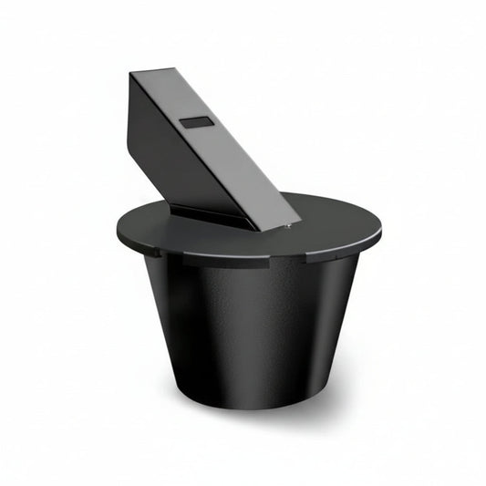 Sealed Grease Collector with Reusable Liner and Tight Fitting Lid for Pellet Grills