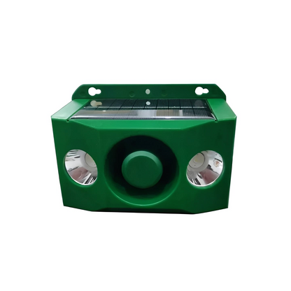 Motion Activated Garden Repellent with Dual Spotlight and Alarm Sound