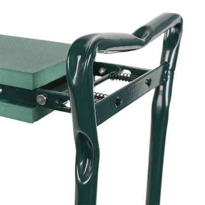 Convertible Garden Kneeler Stool with Side Handles and Tool Pouches