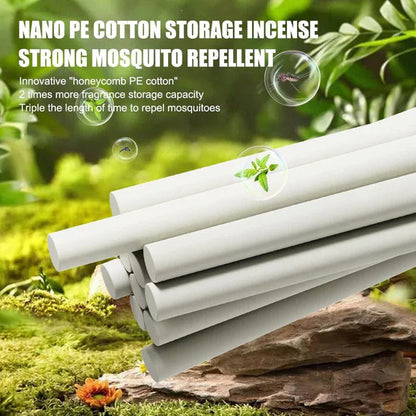 Wearable Mosquito Repellent Band with Essential Oil Sticks and Adjustable Strap