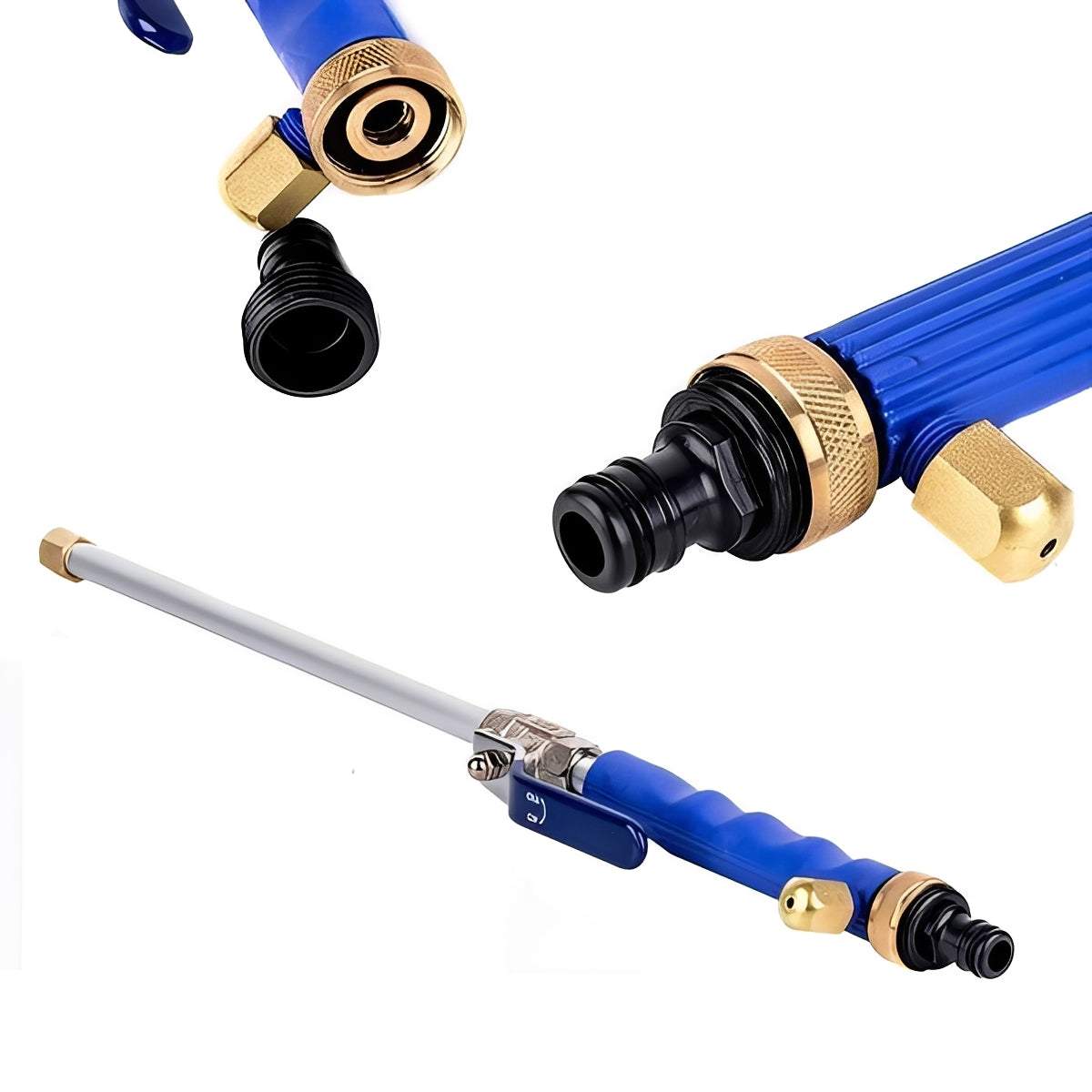 High Pressure Hose Cleaner with 8m Spray Reach and Brass Connector
