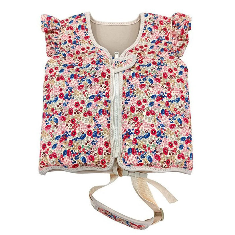 Toddler Swim Vest with Neoprene Shell and Double Closure for 33 to 42 lbs