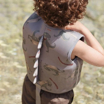 Toddler Swim Vest with Neoprene Shell and Double Closure for 33 to 42 lbs