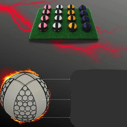 Sticky Ball Toss Game Mat with Printed Scoring Zones and Carry Bag