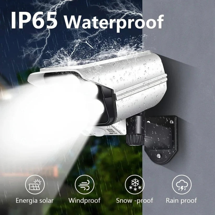 Motion Sensor Solar Floodlight with 360 Degree Rotation and Wireless Remote, 2000 Lumens