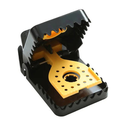 Mouse Trap Reusable 4 Pack with No Touch Release Button and Sensitive Trigger
