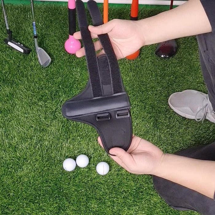 Golf Swing Wrist Trainer with Adjustable Straps and Angle Control, Ambidextrous
