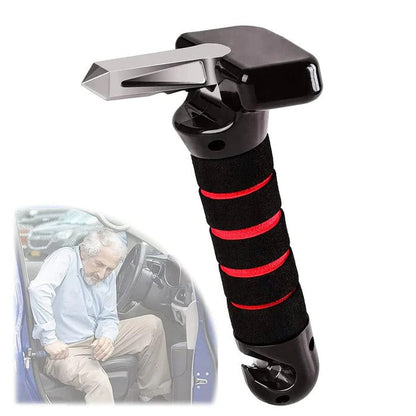 Car Door Assist Handle with Non Slip Grip and Universal Latch Fit