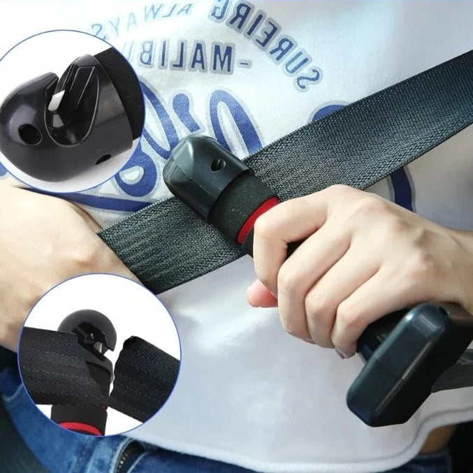 Car Door Assist Handle with Non Slip Grip and Universal Latch Fit