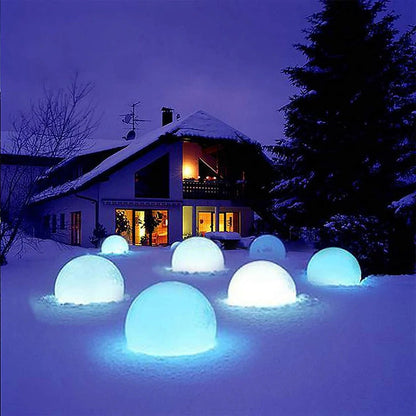 Rechargeable LED Globe Light with 16-Color Remote and IP65 Weather Rating