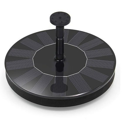 Floating Solar Water Fountain with Four Spray Nozzles for Birdbaths and Garden Bowls