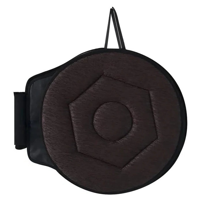 Swivel Seat Cushion with Memory Foam and Grip Base, 360 Degree Rotation