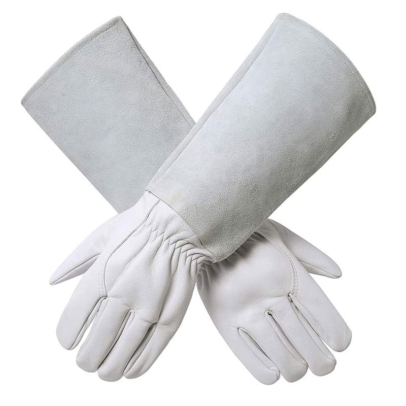Garden Gloves with Double Stitched Reinforcement and Elastic Wristband