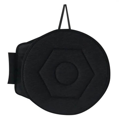 Swivel Seat Cushion with Memory Foam and Grip Base, 360 Degree Rotation