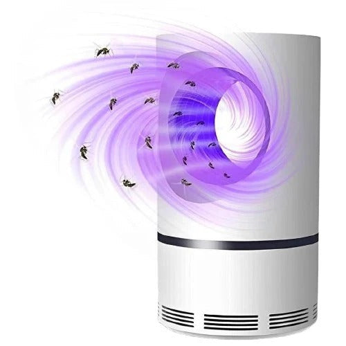 UV Insect Trap with Six LED Bulbs and Quiet Fan, USB Powered
