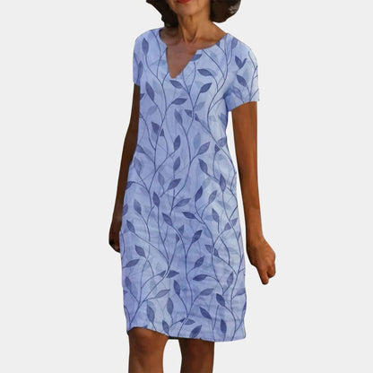 Women's Machine Washable Dress with Breathable Fabric for Casual Events