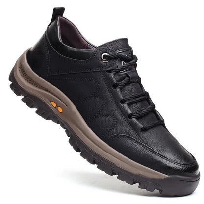 Ergonomic Shoes with Arch Support and Breathable Lining for Men, Cowhide Upper