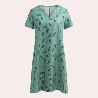Women's Machine Washable Dress with Breathable Fabric for Casual Events