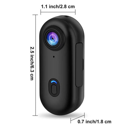4K Action Camera with Magnetic Mount and 120 Degree Wide Lens for Cycling