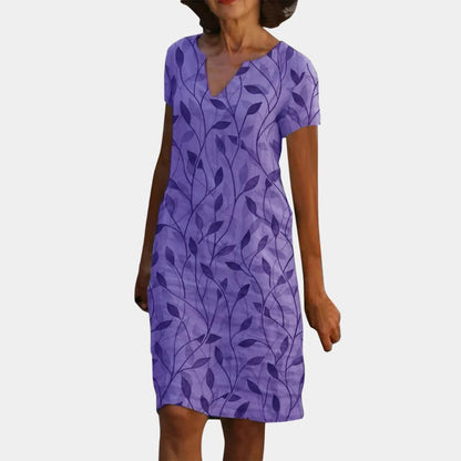 Women's Machine Washable Dress with Breathable Fabric for Casual Events