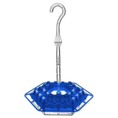Hummingbird Feeder with Ant Moats and 30 Flower Shaped Ports, Hanging Design