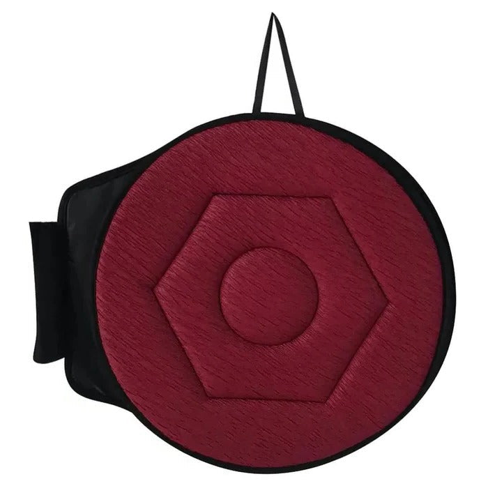 Swivel Seat Cushion with Memory Foam and Grip Base, 360 Degree Rotation