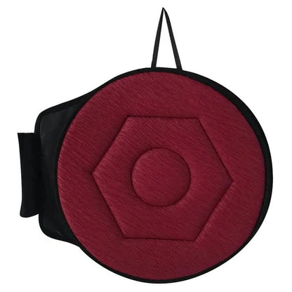Swivel Seat Cushion with Memory Foam and Grip Base, 360 Degree Rotation