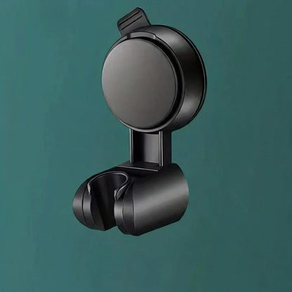 Suction Cup Shower Head Holder with 360 Degree Rotation and Adjustable Height