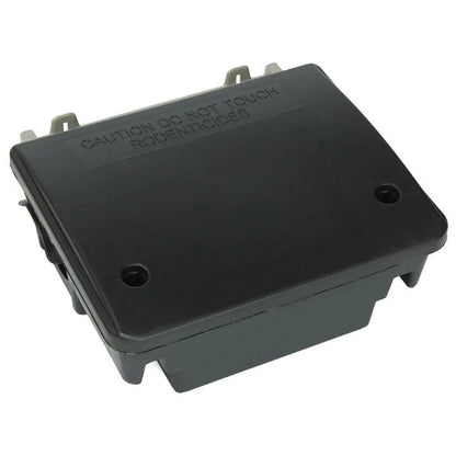 Rodent Catch Station with Single Lock and Removable Bait Tray