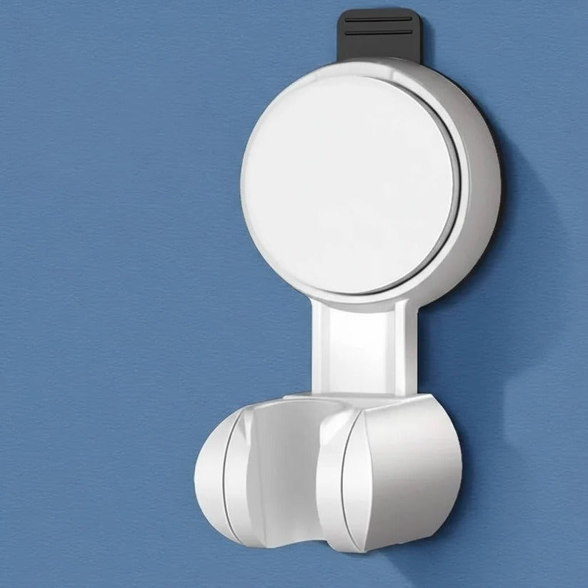 Suction Cup Shower Head Holder with 360 Degree Rotation and Adjustable Height