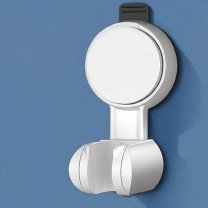 Suction Cup Shower Head Holder with 360 Degree Rotation and Adjustable Height