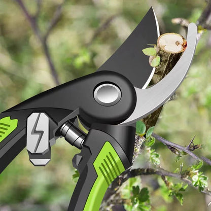 Pruning Shears with Adjustable Jaw and Automatic Spring Opening, 1.4in Cut Capacity